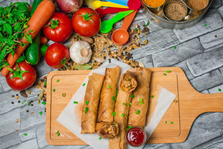 Spring rolls (prolećne rolnice) - kod kuće